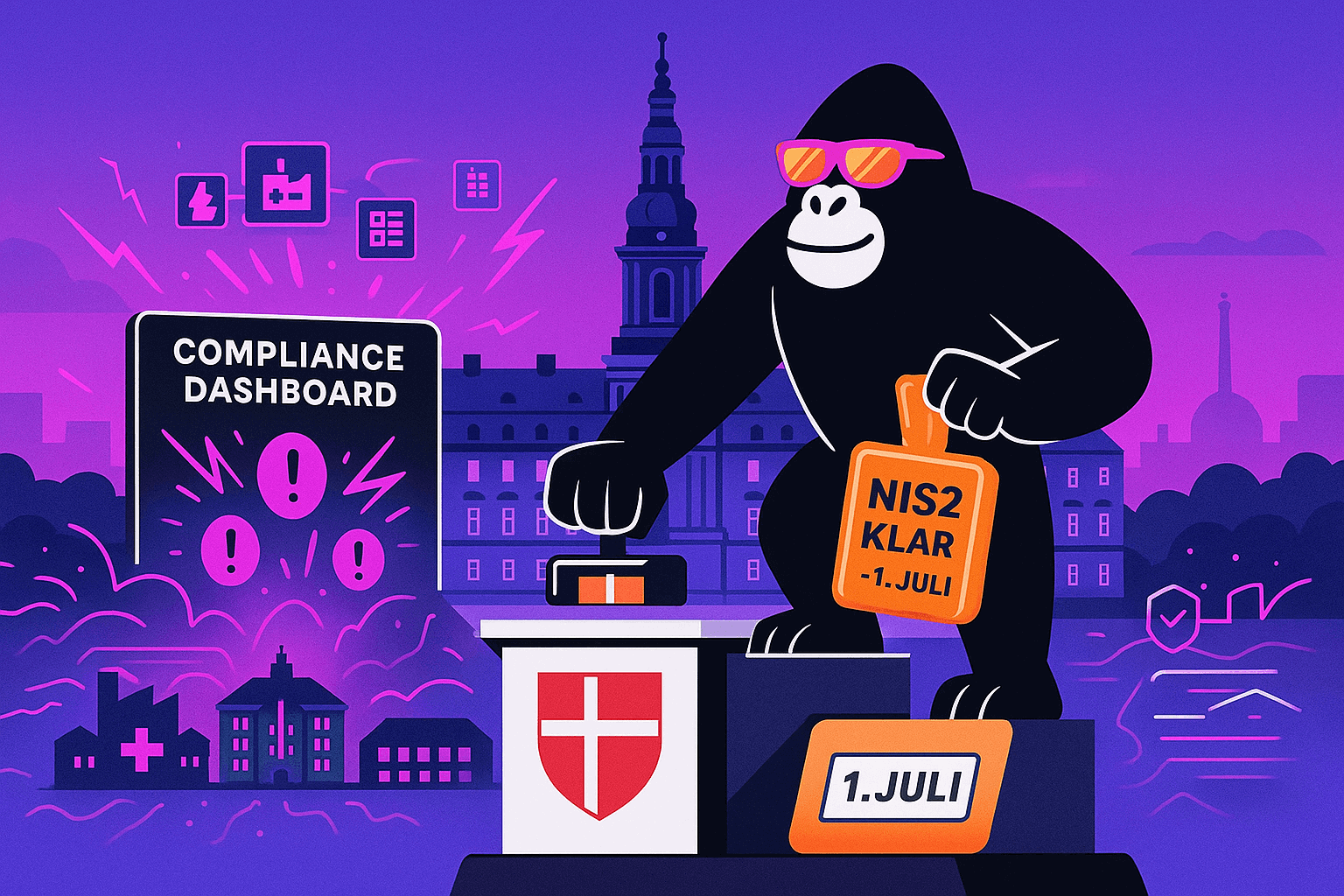 NIS2 directive regulations and implementation in Denmark