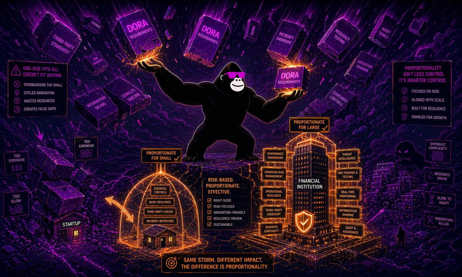 DORA Regulation Proportionality: How It Works in Practice