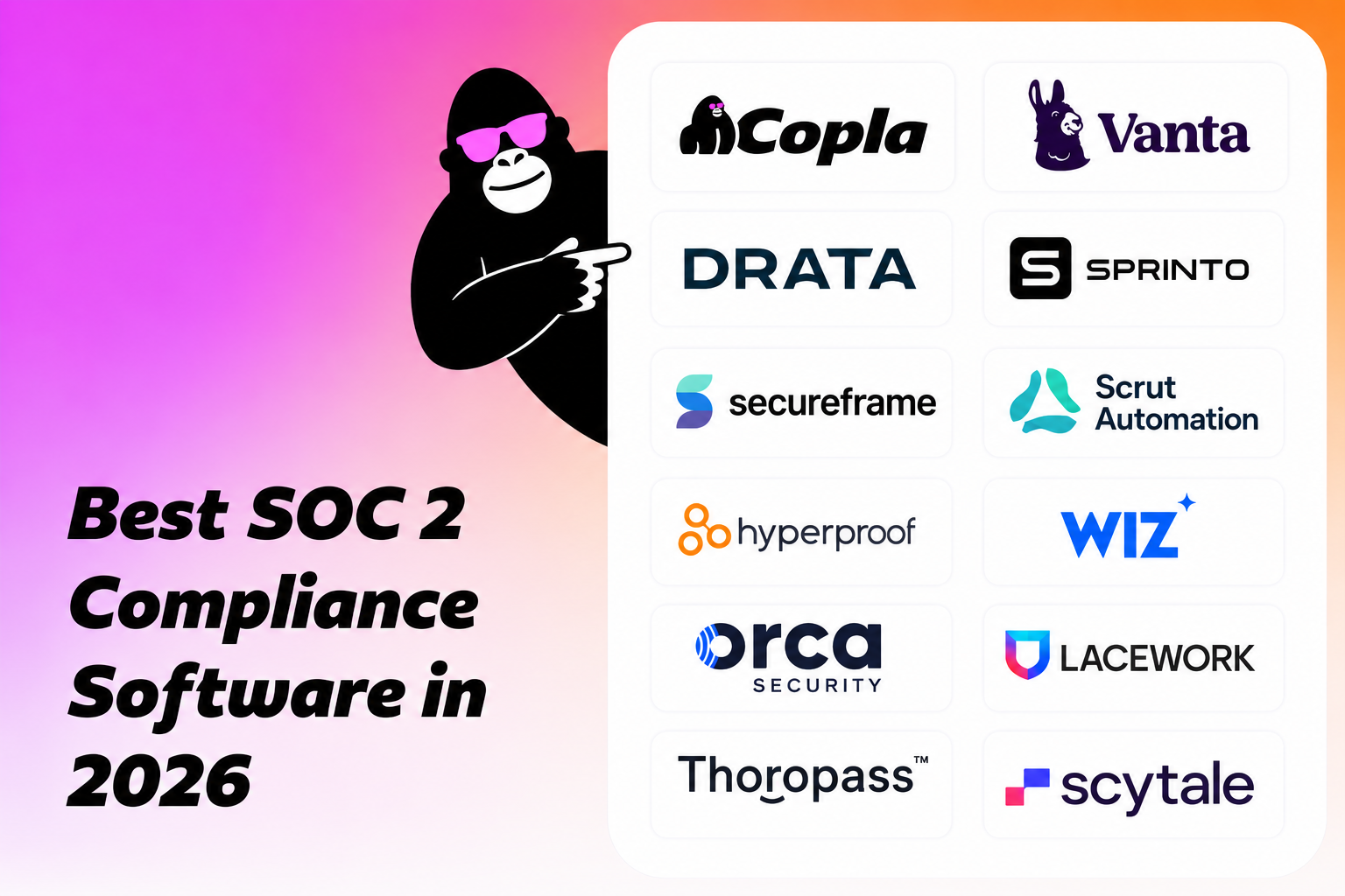 Best SOC 2 Compliance Software in 2026: Top 10 Platforms Compared