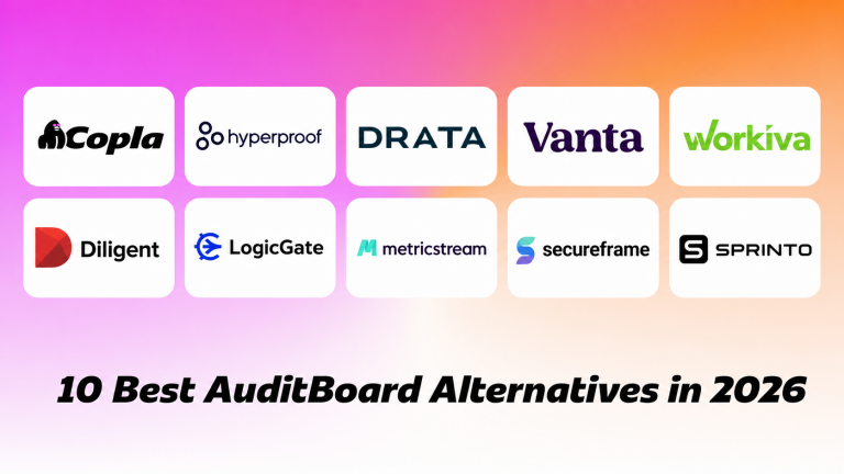10 Best AuditBoard Competitors and Alternatives in 2026 (Now Optro)
