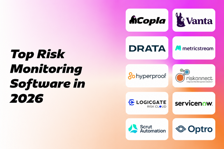 Risk Monitoring Software in 2026: Top 10 Solutions Compared
