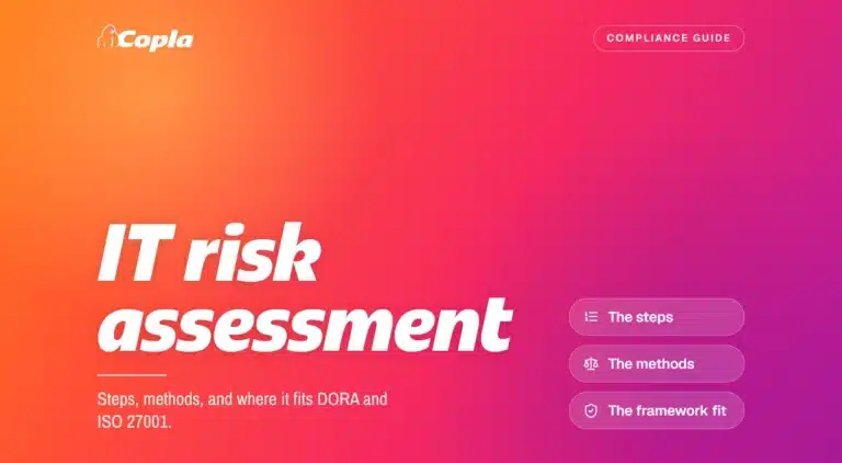 IT risk assessment: steps, methods, and ICT risk fit