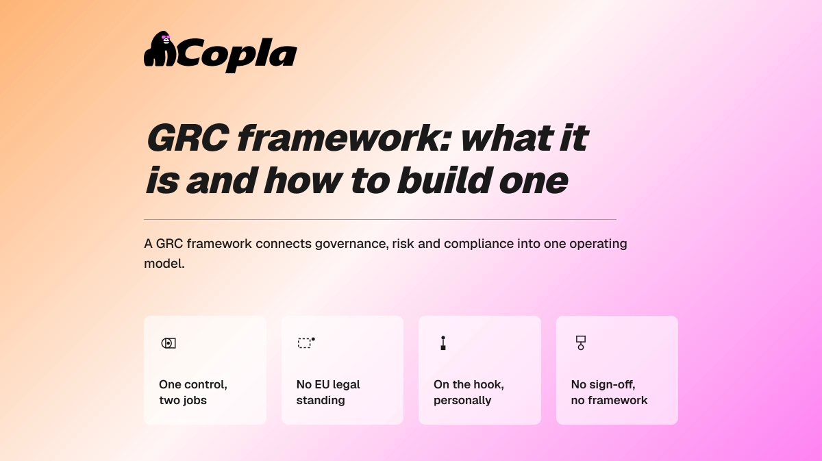 What is a GRC framework?